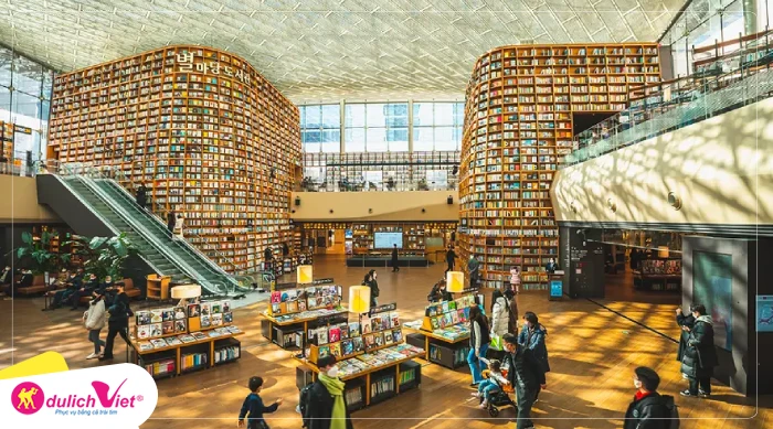 TOUR HÀN QUỐC MÙA HÈ 6N5Đ | HÀ NỘI - BUSAN - SEOUL - ĐẢO NAMI - INCHEON - THƯ VIỆN SÁCH - ĐI PHÀ CHO HẢI ÂU ĂN