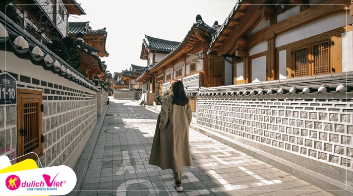 TOUR HÀN QUỐC MÙA THU 5N4Đ | HÀ NỘI - SEOUL - NAMI - EVERLAND - THƯ VIỆN SÁCH - HÁI TÁO - LÀNG CỔ NAMSAN