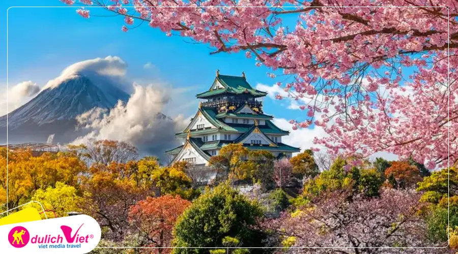 TOUR NHẬT BẢN MÙA THU 6N5Đ | OSAKA - KYOTO - FUJI - TOKYO - NARITA