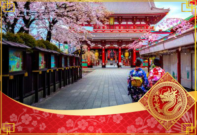 Du lịch Tết Nguyên Đán Tour Nhật Bản Osaka - Kyoto - Fuji - Tokyo từ Hà Nội 2024