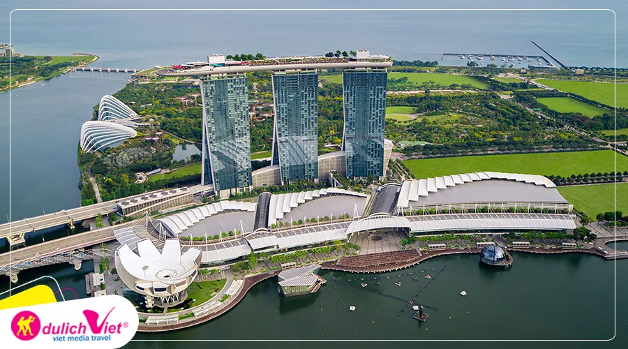 TOUR SINGAPORE MÙA THU 4N3Đ | SENTOSA - MADAM TUSSAUSE - GARDEN BY THE BAY - JEWEL