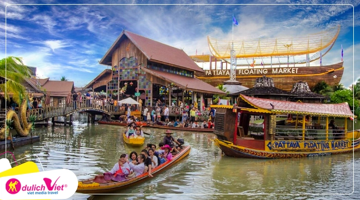 TOUR THÁI LAN MÙA HÈ 5N4Đ | HÀ NỘI - BANGKOK - PATTAYA - ĐẢO CORAL - SHOW ALCAZAR - BAIYOKE SKY - HÀ NỘI (VIETRAVEL AIRLINES)