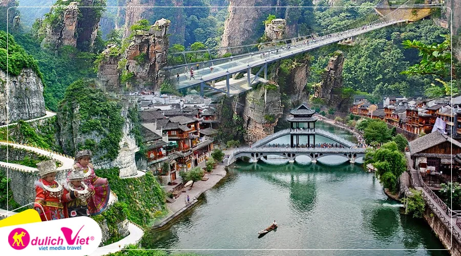 TOUR TRUNG QUỐC MÙA THU 5N4Đ | HÀ NỘI - ÂN THI - TRƯƠNG GIA GIỚI - PHƯỢNG HOÀNG CỔ TRẤN (Bay Vietnam Airlines)
