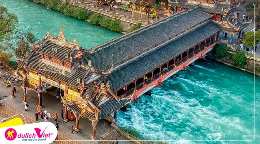 TOUR TRUNG QUỐC MÙA HÈ 6N5Đ | TRÙNG KHÁNH - TỪ KHÍ KHẨU CỔ TRẤN - HỒNG NHAI ĐỘNG - CÔNG VIÊN GẤU TRÚC - TỊNH THỔ A BÁ - PHỐ CỔ CẨM LÝ - THÀNH ĐÔ - CỬU TRẠI CÂU