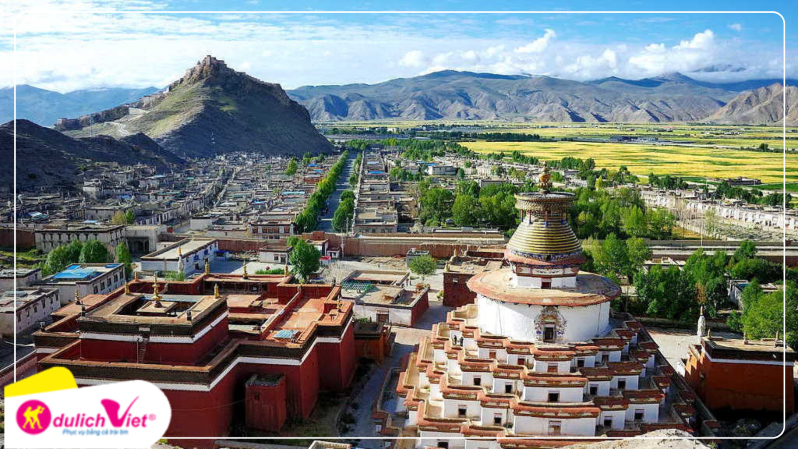 Tour Tây Tạng tham quan Tu viện palkhor