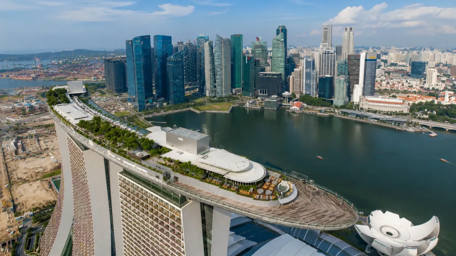 Không gian đô thị hiện đại tại Singapore
