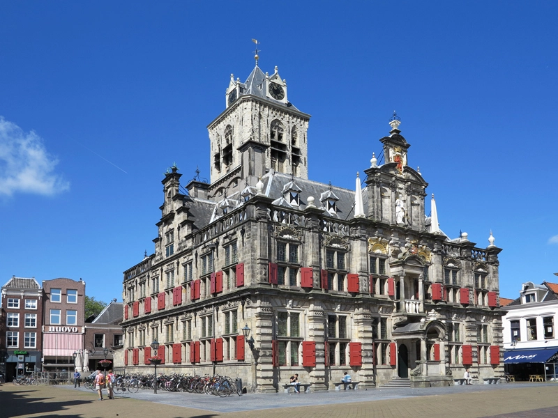 Du lịch Hà Lan: Tòa thị chính Delft