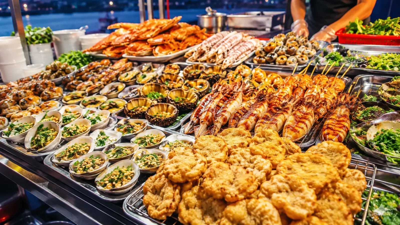 Chả mực và các món hải sản tại Hạ Long
