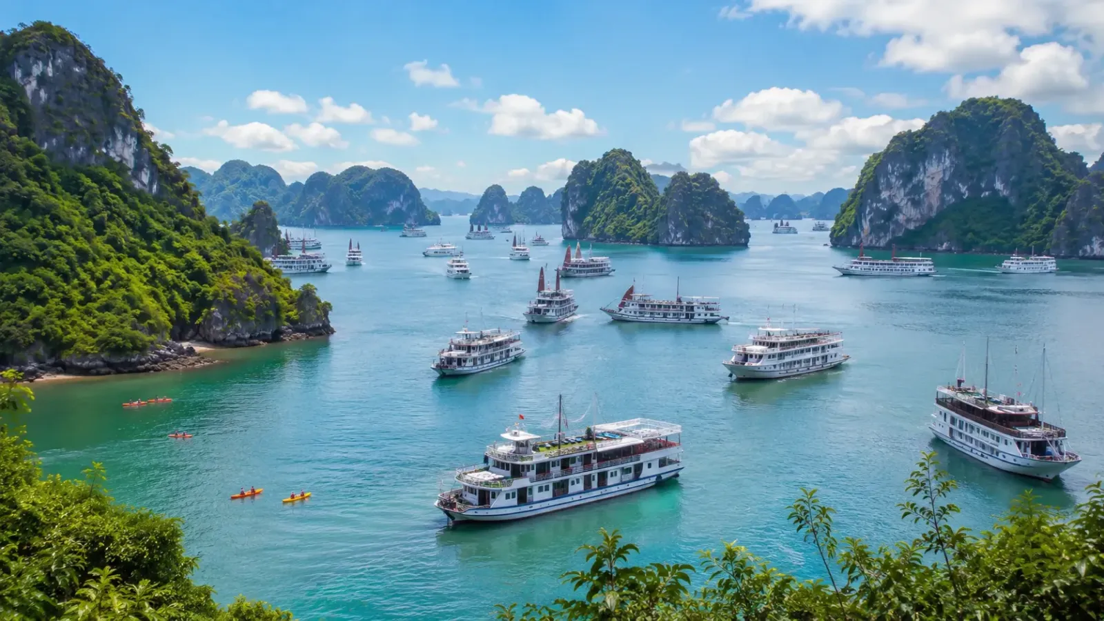 Tour và du thuyền tham quan Vịnh Hạ Long