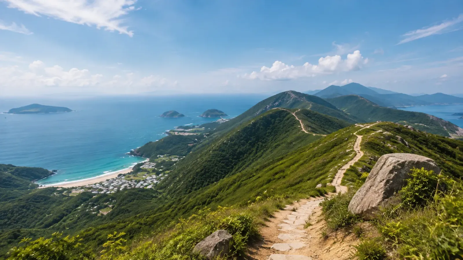 Cung trekking Dragon's Back tại Hong Kong Island