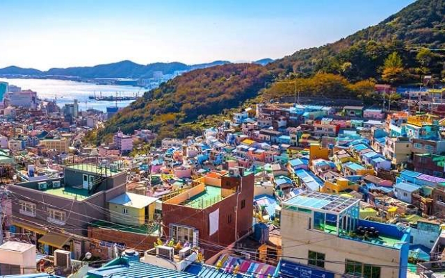 Làng văn hóa Gamcheon - điểm check in rực rỡ sắc màu trong tour Hàn Quốc