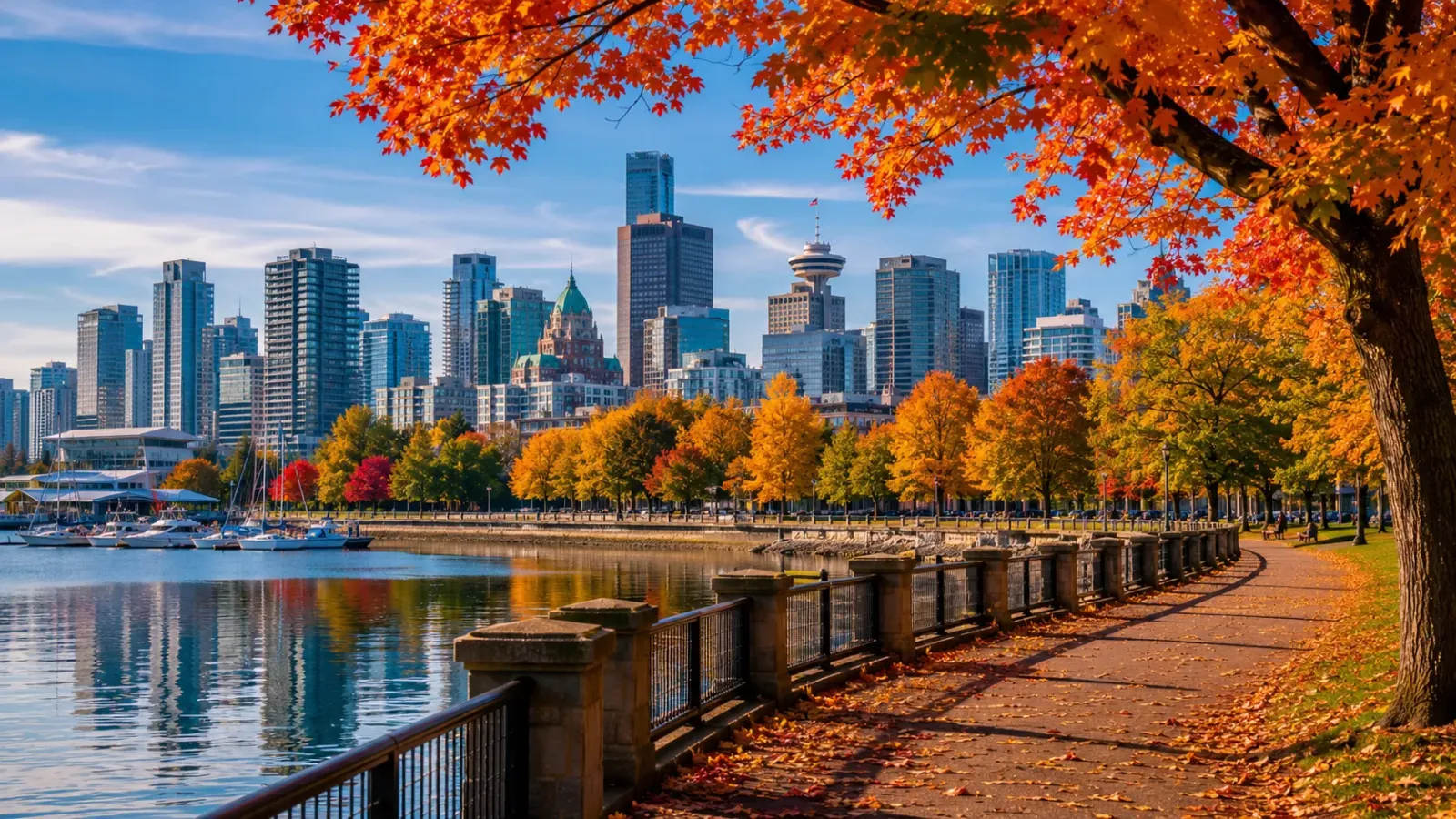 Mùa thu ở Canada trong tour du lịch châu Mỹ