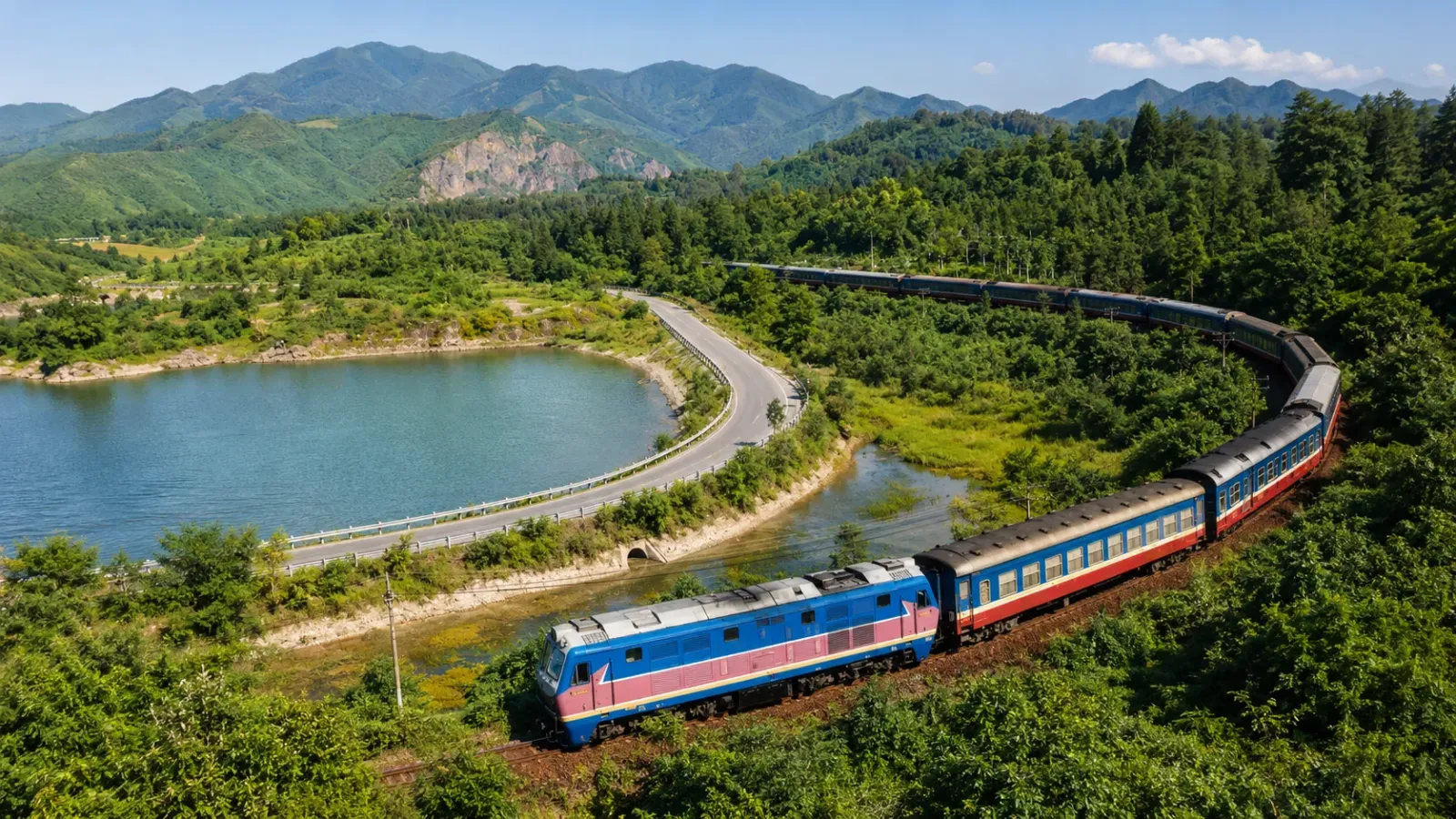 Các phương tiện di chuyển đến Sa Pa gồm ô tô và tàu hỏa