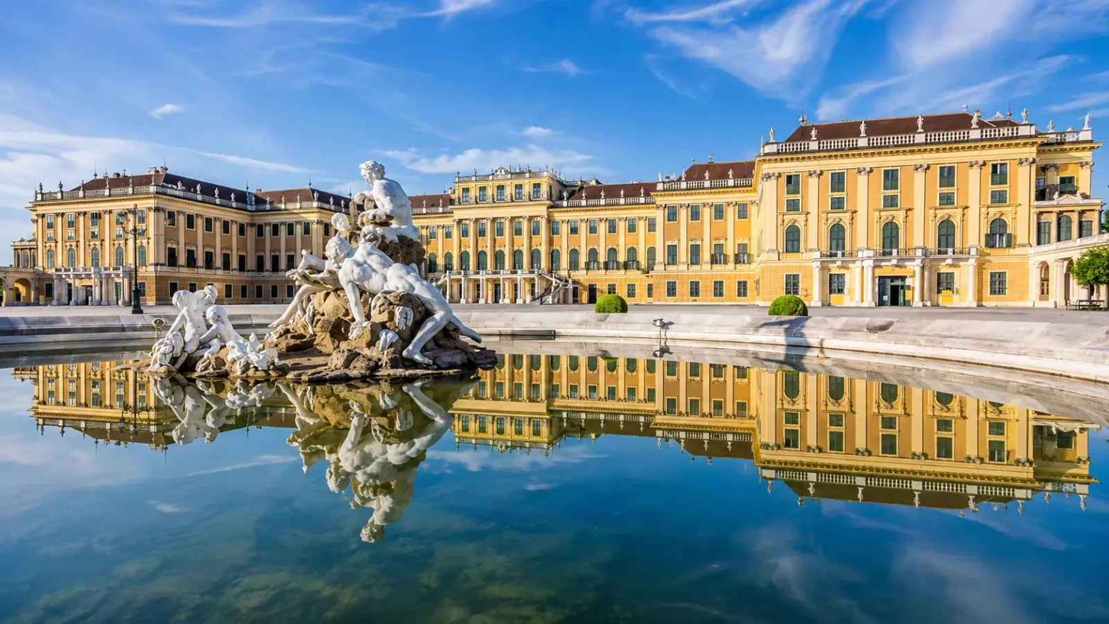 Cung điện Schonbrunn tại Vienna, Áo trong tour Tây Âu
