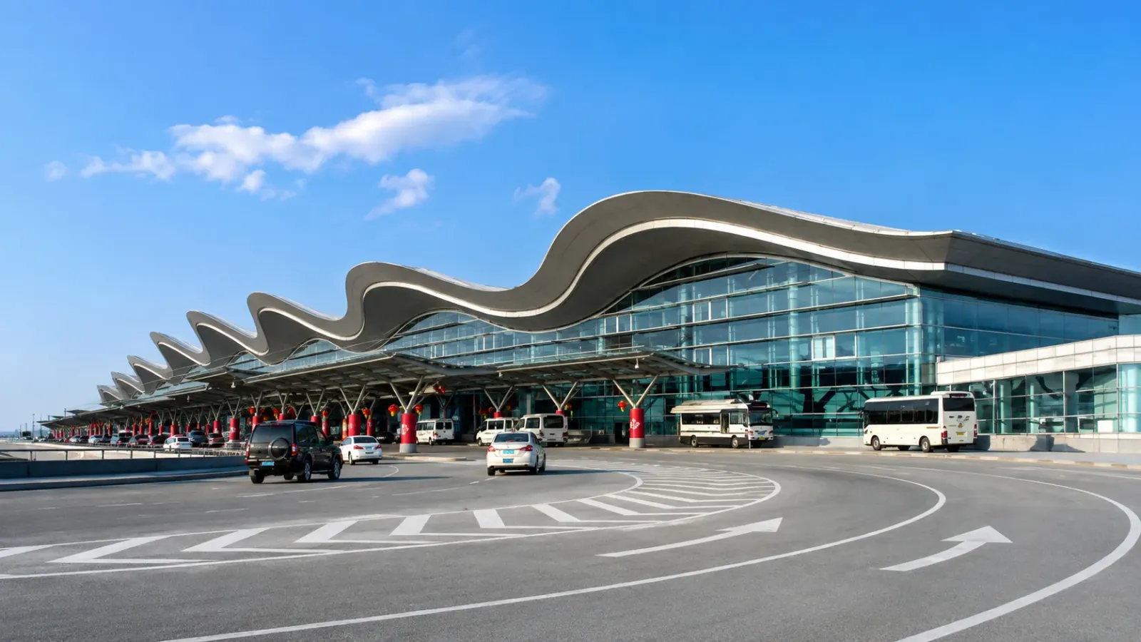 Sân bay Lhasa Gonggar ở độ cao khoảng 3600 m, cửa ngõ hàng không đến Tây Tạng