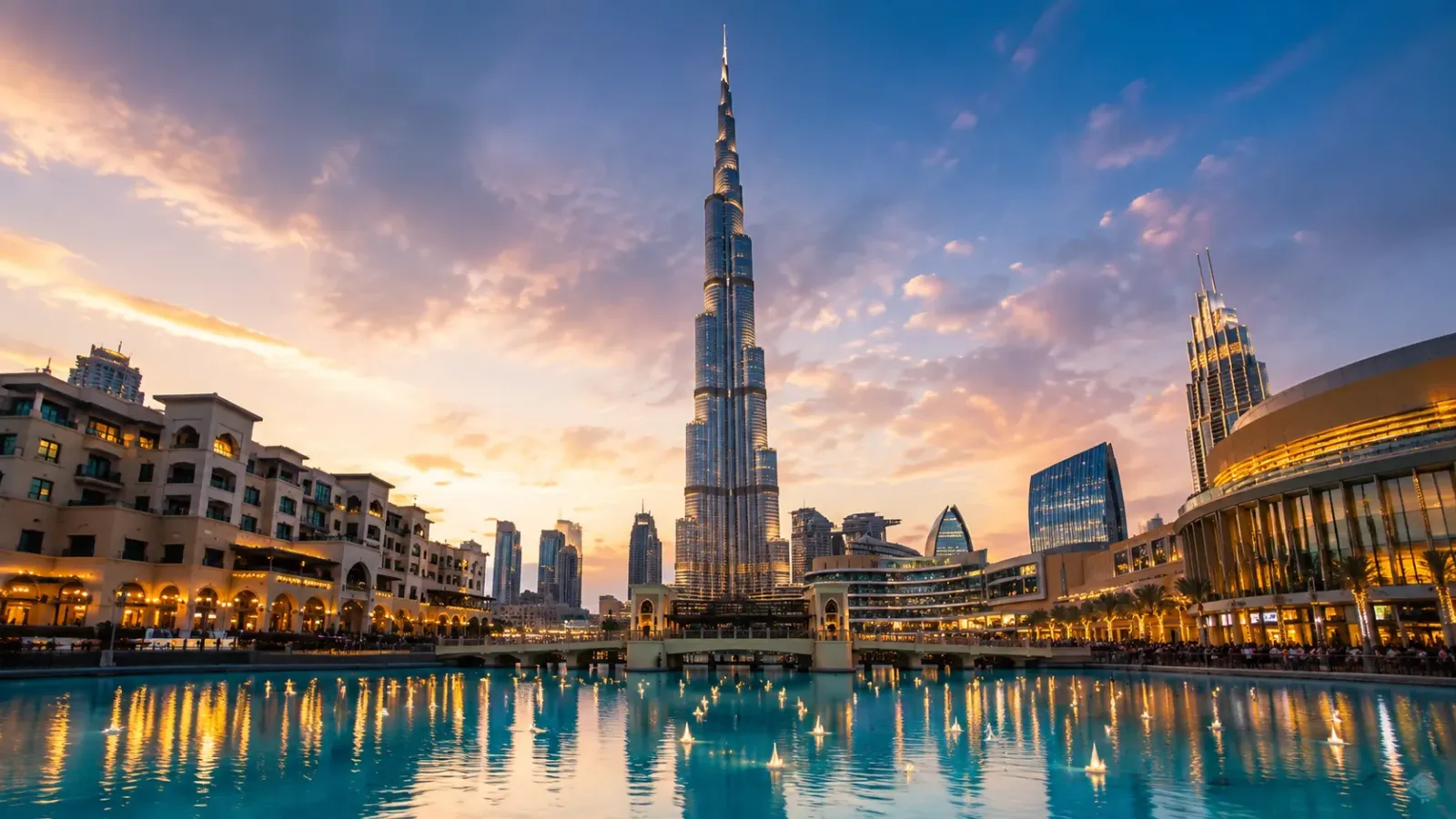 Burj Khalifa tại Dubai và hành trình du lịch nước ngoài dài ngày dịp Tết