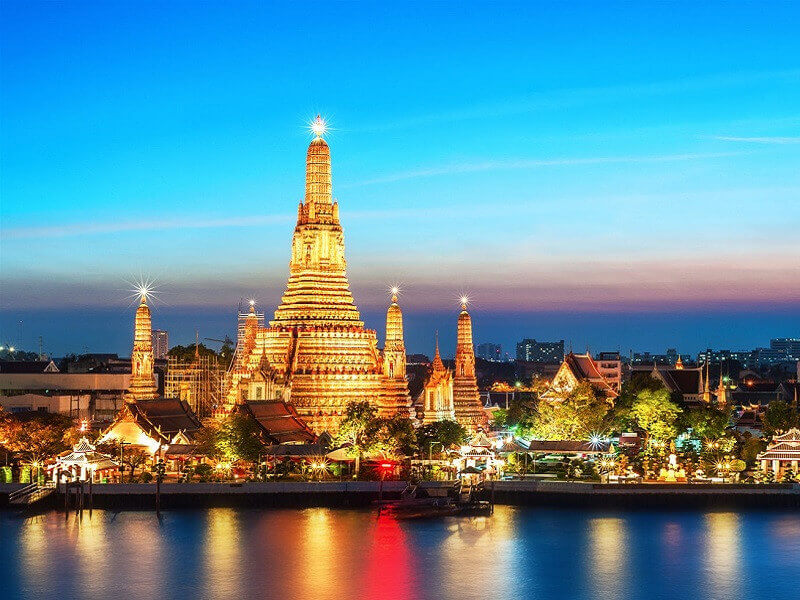Ghé thăm những ngôi chùa nổi tiếng tại Thái Lan