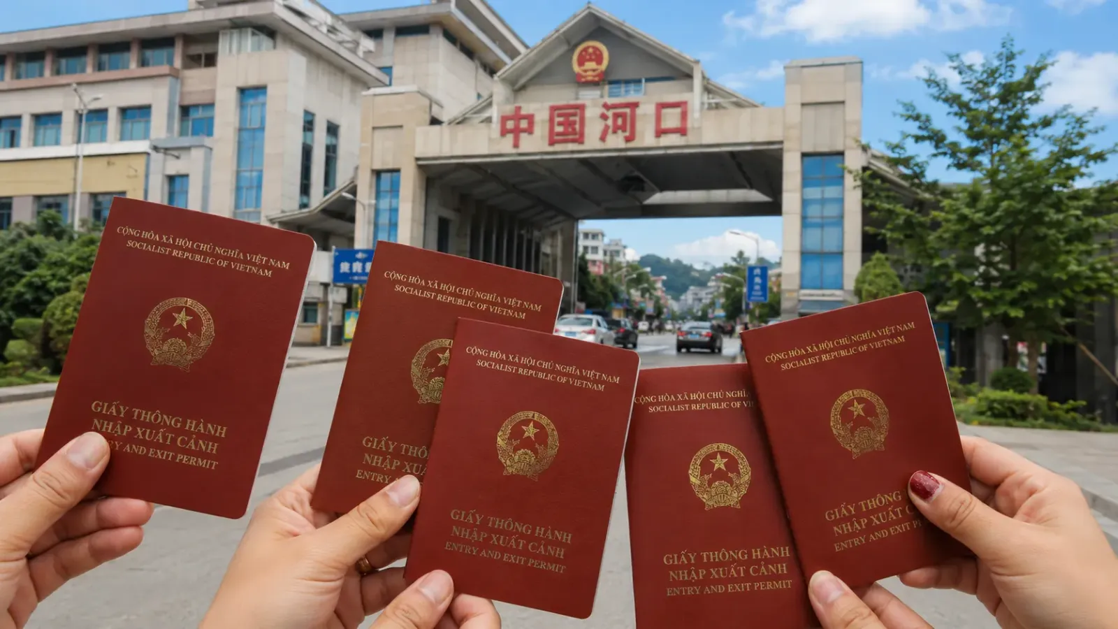Giấy thông hành Trung Quốc và giấy tờ cần chuẩn bị khi qua cửa khẩu