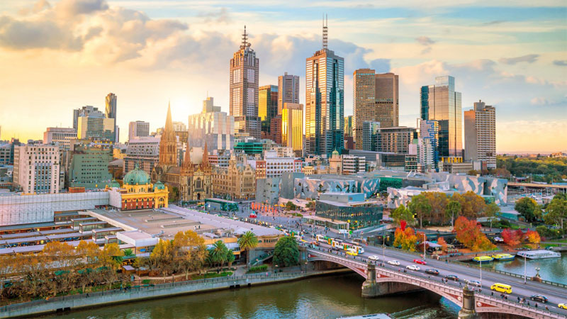 Du lịch Úc thỏa thích vui chơi ở thành phố Melbourne