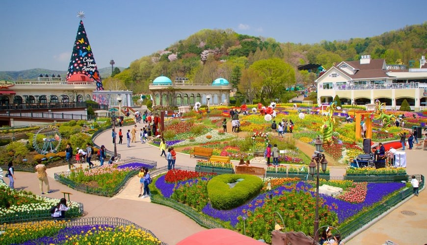 Everland – Công viên giải trí lớn nhất Hàn Quốc
