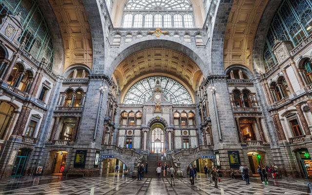 Ga tàu lửa trung tâm Antwerp