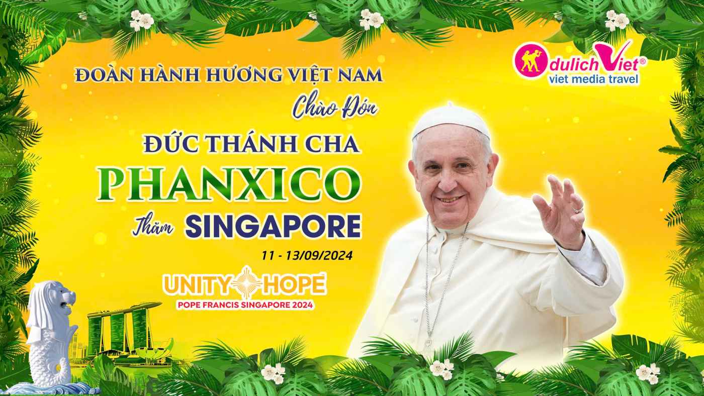 Thông cáo báo chí - Sự kiện đón Đức Giáo Hoàng Francis tại Singapore