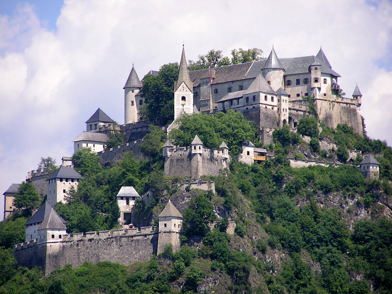 Du lịch Đông Âu - Lâu đài Hochosterwitz, Áo