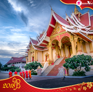 Tour Tết âm lịch 2018 Huế - Lào - Đông Bắc Thái bay Vietnam Airlines