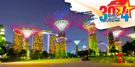 Du lịch Châu Á - Du lịch Singapore - Malaysia dịp Lễ 30/4 từ Tp.HCM giá tốt 2018