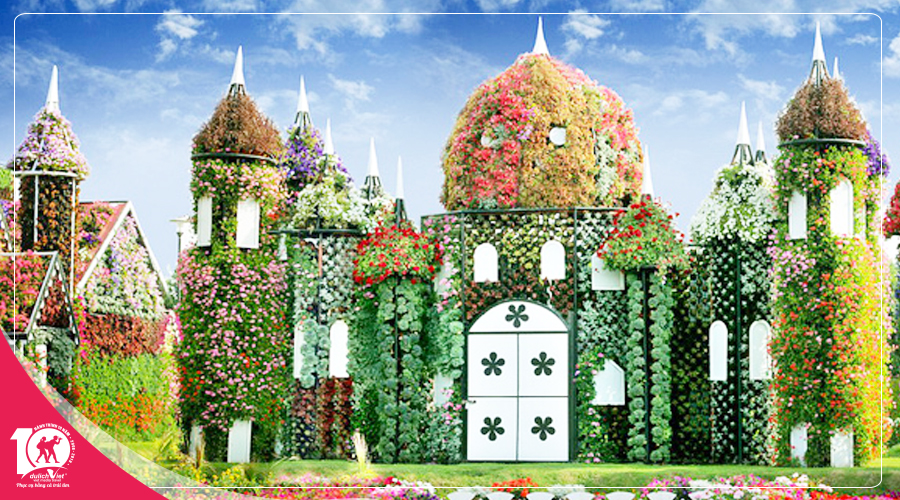 Du lịch Tết âm lịch 2019 - Tour Dubai tham quan vườn hoa Miracle Garden từ Sài Gòn giá tốt