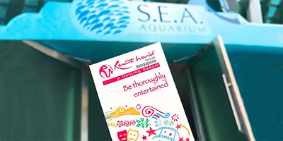 Vé tham quan Singapore Sea Aquarium giá khuyến mãi mua 4 tặng 1