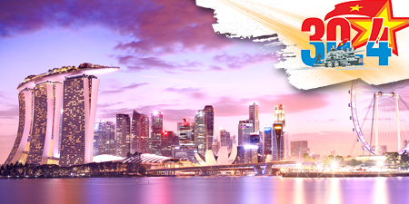 Du lịch Châu Á - Du lịch Singapore Malaysia dịp Lễ 30/4 bay Vietjet Air từ Tp.HCM