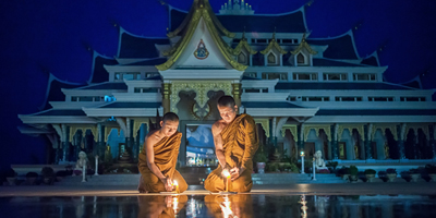 Du lịch Lào - Đông Bắc Thái Sài Gòn - Chùa Si Mương (T2/2015)