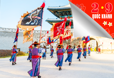 Du lịch Hàn Quốc dịp Lễ 2/9 - Seoul - Everland - Đảo Nami - Tháp Namsan từ TPHCM