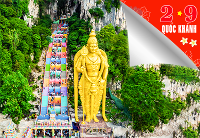 Du lịch Châu Á - Tour Malaysia - Singapore dịp Lễ 2/9 từ Sài Gòn