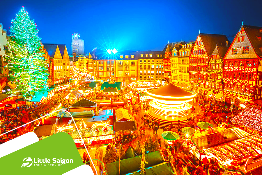 Du lịch Châu Âu - Đức - Hà Lan - Bỉ - Pháp - Lux dịp Noel từ Sài Gòn giá tốt