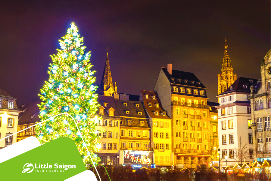 Du lịch Châu Âu - Đức - Hà Lan - Bỉ - Pháp - Lux dịp Noel từ Sài Gòn giá tốt