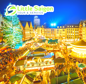 Du lịch Châu Âu - Pháp - Thuỵ Sĩ - Ý dịp Noel từ Sài Gòn giá tốt