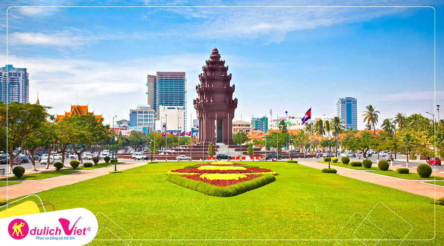 Du lịch Campuchia - Siêm Riệp - Phnompenh giá tốt khởi hành từ Hà Nội