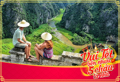 Du lịch Tết Canh Tý 2024 - Ninh Bình - Bái Đính - Tràng An 1 ngày từ Hà Nội