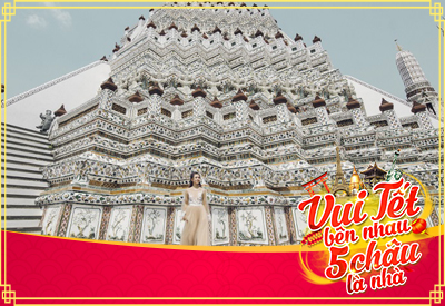 Du lịch Tết Canh Tý 2020 - Thái Lan - BangKok - Pattaya 5 ngày giá tốt từ Hà Nội