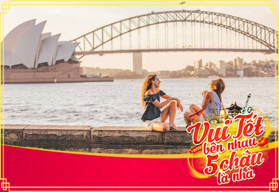 Tour du lịch Tết Canh Tý 2020 - Sydney - Melbourne 7  ngày giá tốt từ Hà Nội