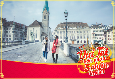Du lịch Châu Âu - Du lịch Tết Nguyên Đán 2020 - Tour Pháp - Thụy Sĩ - Ý - Vatican từ Hà Nội giá tốt