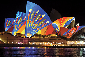 Tour du lịch Úc: Lễ hội ánh sáng Vivid Sydney khởi hành từ Hà Nội