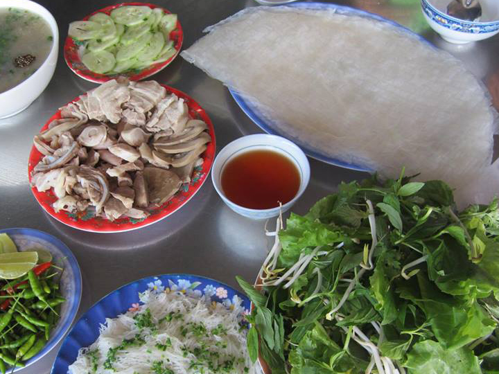 Bánh tráng Hòa Đa truyền thống