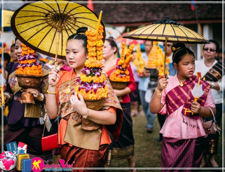 Du lịch Châu Á - Du lịch Lào - Đông Bắc Thái 5 ngày khám phá Lễ hội That Luang 2017