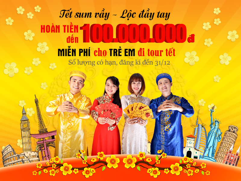 Ưu Đãi Lớn Với Chương Trình Tết Sum Vầy - Lộc Đầy Tay