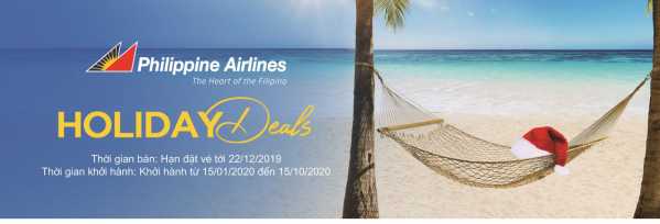 HOLIDAY DEALs CÙNG PHILIPPINE AIRLINES