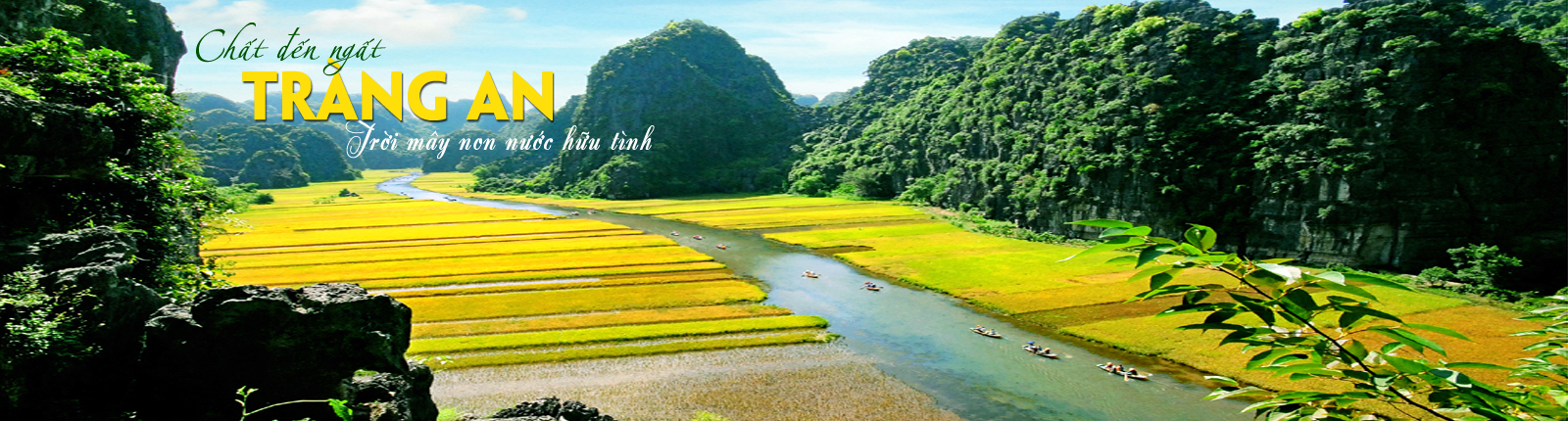 Banner du lịch Ninh Bình