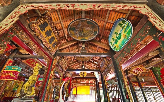 Đình Long Thanh - công trình kiến trúc cổ đặc sắc trong tour Vĩnh Long